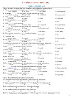 hướng dẫn học sinh tự học và ôn tập tại nhà đợt 4 các môn khối 8  thcs bình chiểu