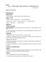 Ngữ văn 7:Tuần 23TIẾT 84:  TINH THẦN  YÊU NƯỚC CỦA NHÂN DÂN TA