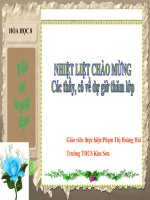 Baì 37: Axit - Bazơ-Muối ( tiết 1)