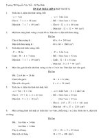 NGUYỄN VĂN TRỖI - ÔN TẬP KIẾN THỨC LỚP 4