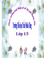 Bài 9 : Hoạt động và nghỉ ngơi