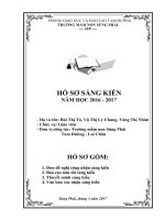 skkn một số biện pháp giáo dục ý thức bảo vệ môi trường cho trẻ 5 6 tuổi 