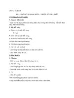 Môn Công nghệ 8,9- tuần 22-23