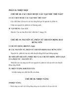 Bài học vật lý 8 tuần 9, 10, 11, 12 HK2