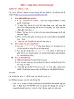 Nội dung hướng dẫn học sinh tự học môn Tin học khối 6,7,8,9.