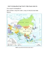 Bài 21: Một số nước châu Âu