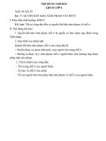 Tài liệu học khối 6 lần 1