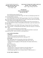 Kế hoạch kiểm tra nội bộ năm học 2019 - 2020