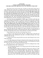 ài liệu chuyên đề “TĂNG CƯỜNG GIÁO DỤC ĐẠO ĐỨC CHO HỌC SINH TIỂU HỌC QUA CÁC CÂU CHUYỆN VỀ BÁC HỒ”