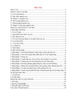 SKKN:Một số biện pháp giáo dục kỹ năng sống cho trẻ mẫu giáo bé 3 - 4 tuổi”