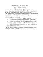 TÀI LIỆU TỰ HỌC MÔN NGỮ VĂN LỚP 8 TUẦN 33