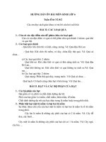 Nội dung hướng dẫn học sinh tự học môn Sinh học khối 6,7,8,9.