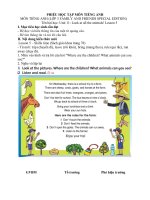 PHT môn Tiếng Anh lớp Ba Giáo trình Family and Friends, Tên bài học: Unit 11: Look at all the animals! Lesson 3, Tên bài học: Unit 11: Look at all the animals! Lesson 4, Tên bài học: Revision