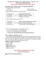 NGUYỄN VĂN TRỖI - ÔN TẬP KIẾN THỨC LỚP 2