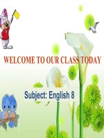 E8_ Unit 1 Looking back + Project - Website Trường THCS Phan Bội Châu - Đại Lộc - Quảng Nam