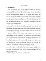 skkn đổi mới phương pháp dạy học của mình nhằm tăng hứng thú học tập của học sinh bằng cách lồng ghép hiện tượng thực tiễn vào bài giảng hóa học 9