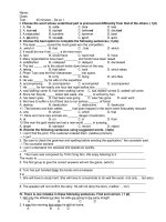 Download Đề kiểm tra 45 phút tiếng anh 11 hay