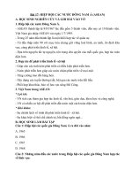 NỘI DUNG HỌC VÀ BÀI TẬP MÔN ĐỊA LÍ LỚP 8 TRONG THỜI GIAN HỌC SINH NGHỈ HỌC PHÒNG DỊCH CORONA