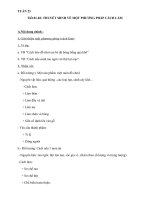 Ngữ văn 8:TUẦN 23Tiết 81-82: THUYẾT MINH VỀ MỘT PHƯƠNG PHÁP CÁCH LÀM