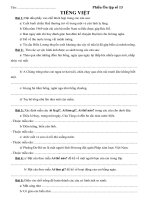 NGUYỄN VĂN TRỖI - ÔN TẬP KIẾN THỨC LỚP 3