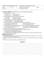 Đề kiểm tra 1 tiết sử 8 kì 1 (Đề 4) - Website Trường THCS Phan Bội Châu - Đại Lộc - Quảng Nam