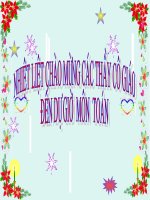 TOÁN HÌNH 8 - TIẾT 34: DIỆN TÍCH HÌNH THOI