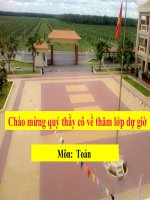 Toán 3 Tiet 62 Luyen tap