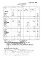 Anh7-KT1tietlan3-(2016-2017).doc - Website Trường THCS Phan Bội Châu - Đại Lộc - Quảng Nam