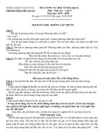 đề cương ôn tập tự học ở nhà đợt 6 từ ngày 23032020