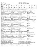 Download Đề kiểm tra 1 tiết hóa học 11- bài số 4