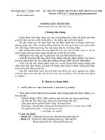 Đáp án tốt nghiệp THPT Quốc Gia môn Ngữ văn phân ban 2005-2006 - Học Toàn Tập