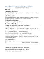 Bài tập Môn Tiếng Việt - Khối 5 - Tuần 22