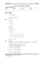 Đề ôn tập giữa Học kì 1 môn Toán lớp 7