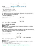 Bài học thứ hai, ngày 04 tháng 5 năm 2020 - Khối lớp 5