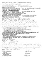 ĐỀ CƯƠNG ÔN TẬP HKI MÔN GDCD 8 - Website Trường THCS Phan Bội Châu - Đại Lộc - Quảng Nam