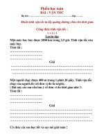 Bài tập thực hành cho học sinh lớp 5 tuần 28