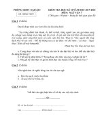 đề thi văn 7 kì 2 năm học 2017-2018 - Website Trường THCS Phan Bội Châu - Đại Lộc - Quảng Nam