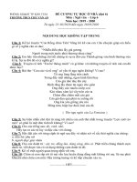 đề cương ôn tập tự học ở nhà đợt 6 từ ngày 23032020