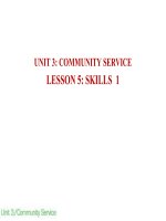 Anh 7-Unit 3: Skills 1 - Website Trường THCS Phan Bội Châu - Đại Lộc - Quảng Nam