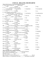 Hướng dẫn học sinh tự học và ôn tập tại nhà môn Tiếng anh 7