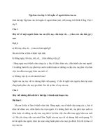 Tập làm văn lớp 2: Kể ngắn về người thân của em