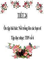 Nhạc 8- Tiết 23: AANTT: Hát bè - Website Trường THCS Phan Bội Châu - Đại Lộc - Quảng Nam