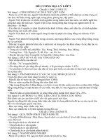 Địa 9 – đề cương HKI - Website Trường THCS Phan Bội Châu - Đại Lộc - Quảng Nam