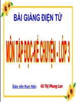 Tập đọc- kể chuyện tuần 5