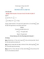 Nội dung bài học trực tuyến lớp 4