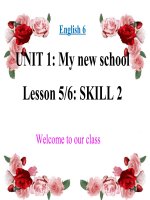 Unit 1: Skills 2 - Website Trường THCS Phan Bội Châu - Đại Lộc - Quảng Nam