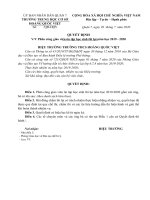 Kế hoạch và Danh sách học sinh kiểm tra lại cùng các thông tin về kiểm tra lại học kì 2 năm học 2019 - 2020.