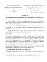 Kế hoạch kiểm tra nội bộ năm học 2019 - 2020