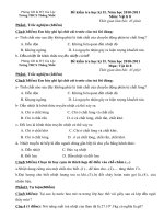 Download Đề kiểm tra HKII vật lý 8- cực hay