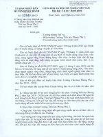 Thông báo công nhận kết quả trúng tuyển viên chức Trường Tiểu học Phong Phú 2 năm học 2019 - 2020